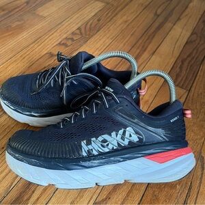 Hoka women bonds 7 running shoes size 6.5